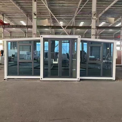 Waterproof Paint Sealed Edges Expandable Prefab Homes with Short Installation Time and 2 KN/m2 Floor Loading