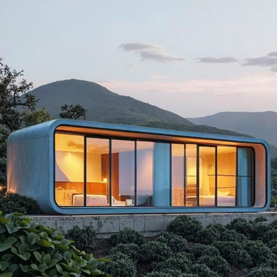 Sliding Foldable Apple Cabin 6m x 3.3m x 3m Aluminum Alloy