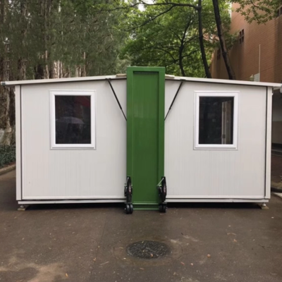 Fireproof Prefab Folding House 700mm Customizable Steel Structure