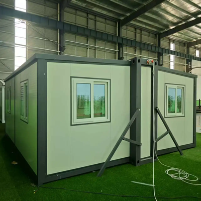 Customizable Prefab Folding House 700mm with Steel Structure & EPS Panels