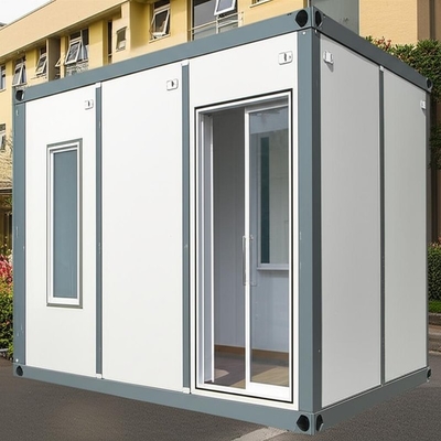 Custom Requirement Bathroom Prefab Folding House with Easy And Quick Installation and PVC Sliding Window
