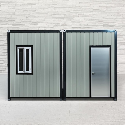 Earthquake Resistance Up To 8 Magnitude Small Twin Wing Extension Room with Steel Door and Aluminum Door