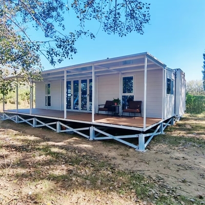40ft Manufactured Home Units Customizable to Meet Customer Requirements Folding Size 11800 × 6220 × 2480 mm 72m2
