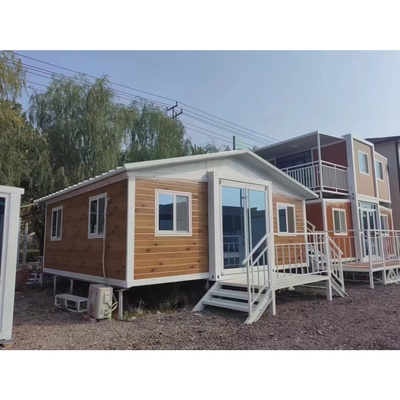 50mm Floor Thickness Prefab Folding House with 8 Magnitude Earthquake Resistance