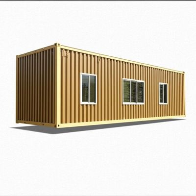 Customized Colour 40ft Expandable Container Home designed with Bamboo Plywood Ground Main Frame