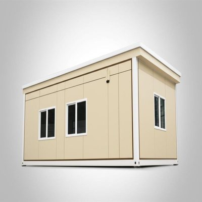 Waterproof Paint Sealed Edges Expandable Prefab Homes with Short Installation Time and Customizable Design