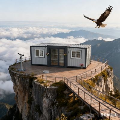 Customizable House Layout Foldable 20ft Container with 50mm/75mm Sandwich Panel Walls for Easy And Fast Installation