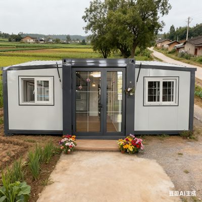 50-75 Mm EPS Sandwich Panel Foldable 20ft Container with 1,172 Cubic Feet Capacity and Folded Dimensions L5900*W2200*2480mm