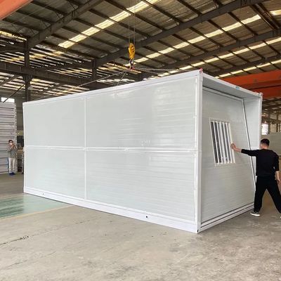 25 Days Production Time Flat Pack Folding House with One Year Warranty and 2.0KN/㎡ Ground Live Load