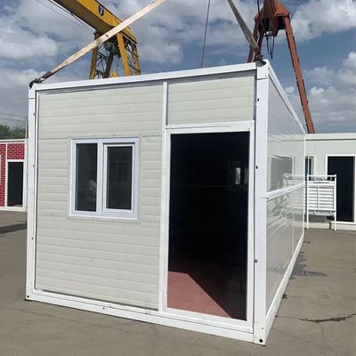 Prefab Flat Pack Container House with 25 Days Production Time Roof Live Load 0.50KN/㎡ and Seismic Performance Level 8