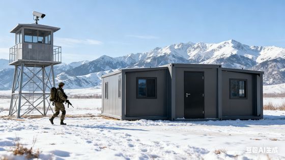 Foldable 20ft Container with 18mm Fireproof Floor 75mm EPS Panels and Standard Electrical Distribution