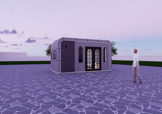 Expanded Dimensions Apple Capsule House with 21.26㎡ Floor Area and Load Capacity for 2 Sets in 40ft Container