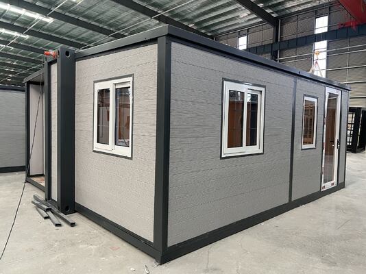 Modern 27.5 Square Meters Prefab Folding House with Grade 8 Earthquake Resistance and Fully Galvanized Side Frame