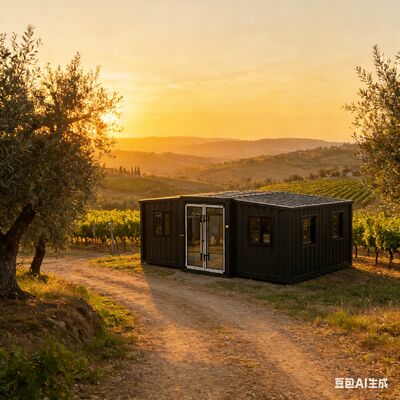 Fireproof Foldable 20ft Container with Customizable Layout and Stackable Design for Efficient Storage and Transport