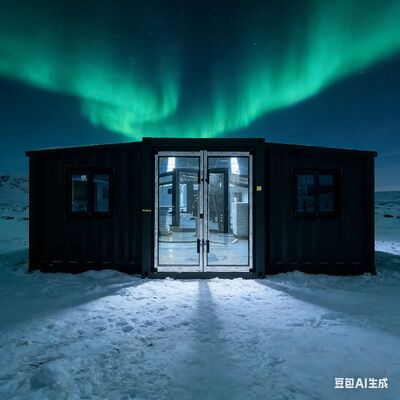 Foldable 20ft Container with Category 5 Wind Resistance Fully Galvanized Side Frame and Thermal Sound Insulation