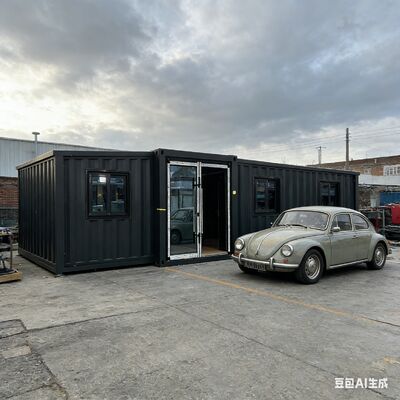 Thermal and Sound Insulation Foldable 20ft Container with Customizable Layout for Apartment Hotel Home Office