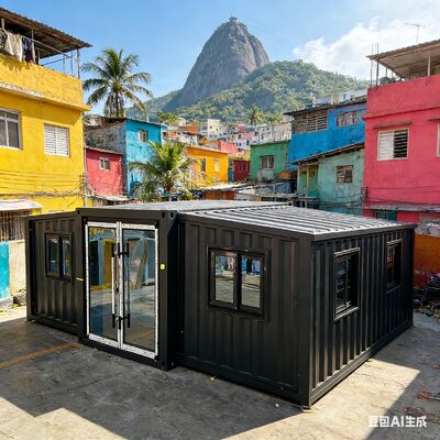 Fully Galvanized Foldable 20ft Container with Thermal and Sound Insulation for Modern Prefabricated Homes