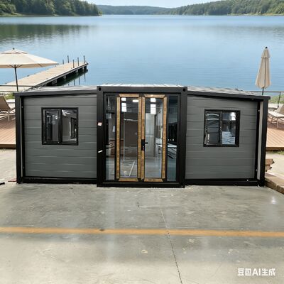 Foldable 20ft Container with 4.18 KN/M² Wind Resistance and Thermal Sound Insulation for Prefabricated Tiny Homes