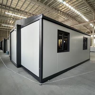 Foldable 20ft Container with 30-40 Years Life Span, Full Galvanized Main Frame, and Thermal Insulation And Sound Insulation